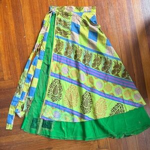 Colorful Patterned Women's Skirt